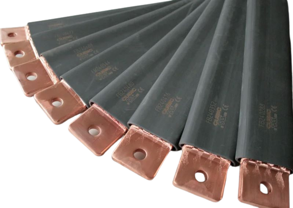 Busbar Cu-flex FB100 L= 864mm zwart